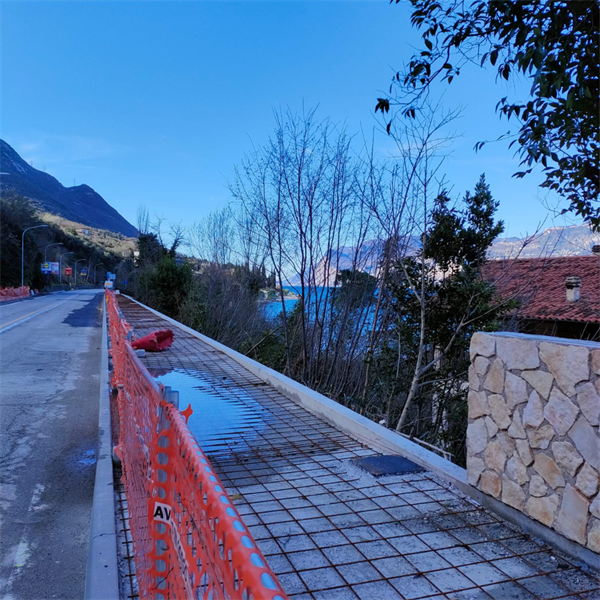 Lavori per la Ciclovia del Garda